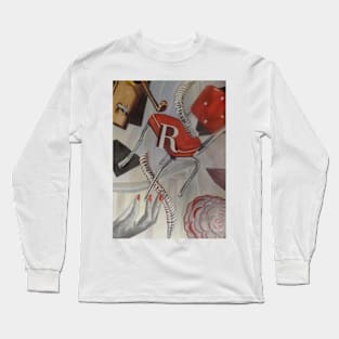 R for red Long Sleeve T-Shirt